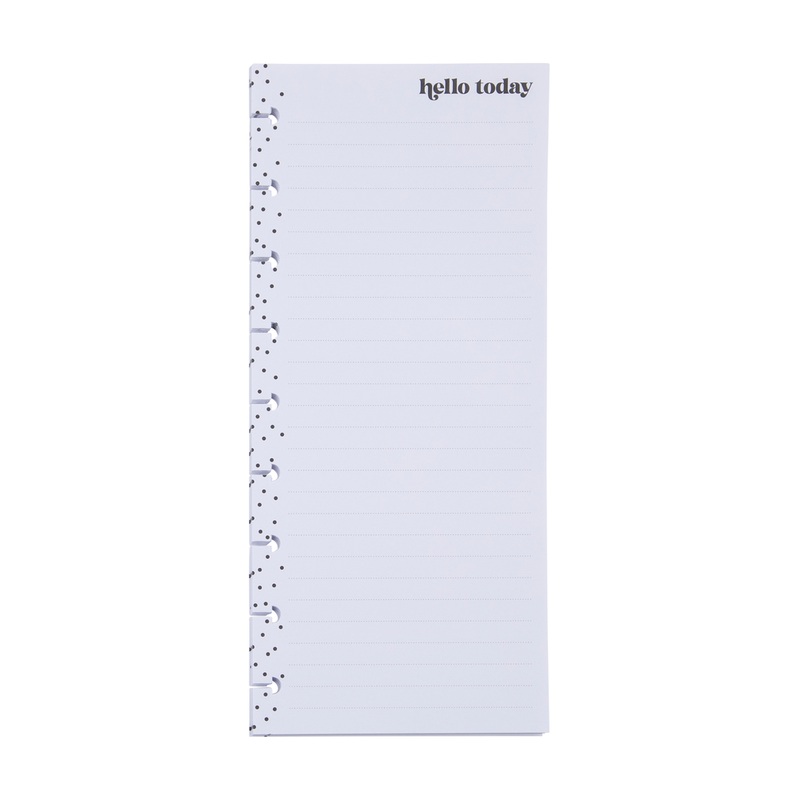 Simple Essentials – Dotted Lined Half-Sheet Classic Filler Paper – 60 Sheets